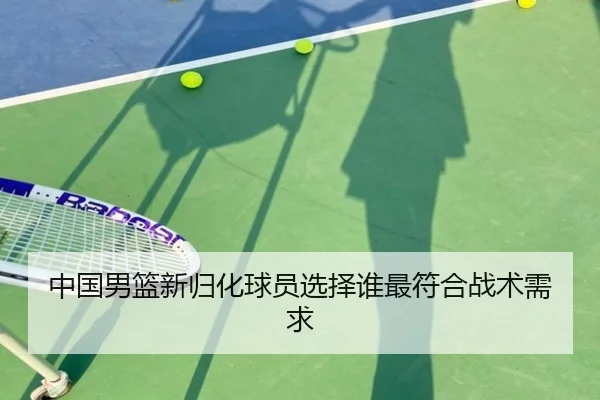 中国男篮新归化球员选择谁最符合战术需求